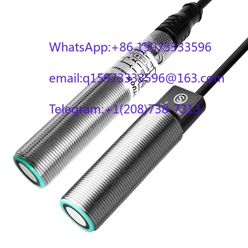 Adjustable Distance M18 Ultrasonic Detection Sensor Millimeter-Level High Accuracy Inductive Switch
