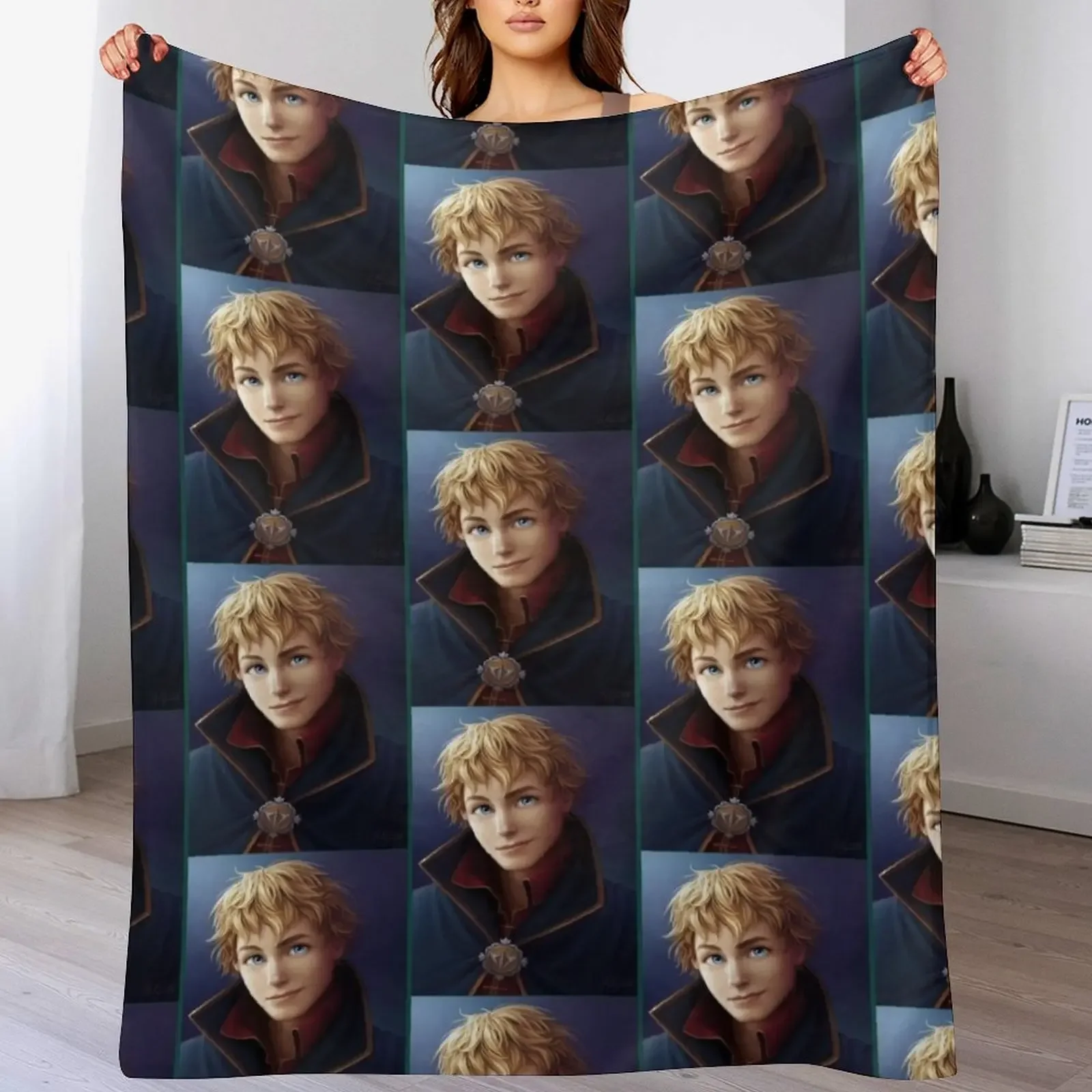 

Keeper Of The Lost Cities Character Throw Blanket Foldable Soft Warm Blanket for Outdoor Use