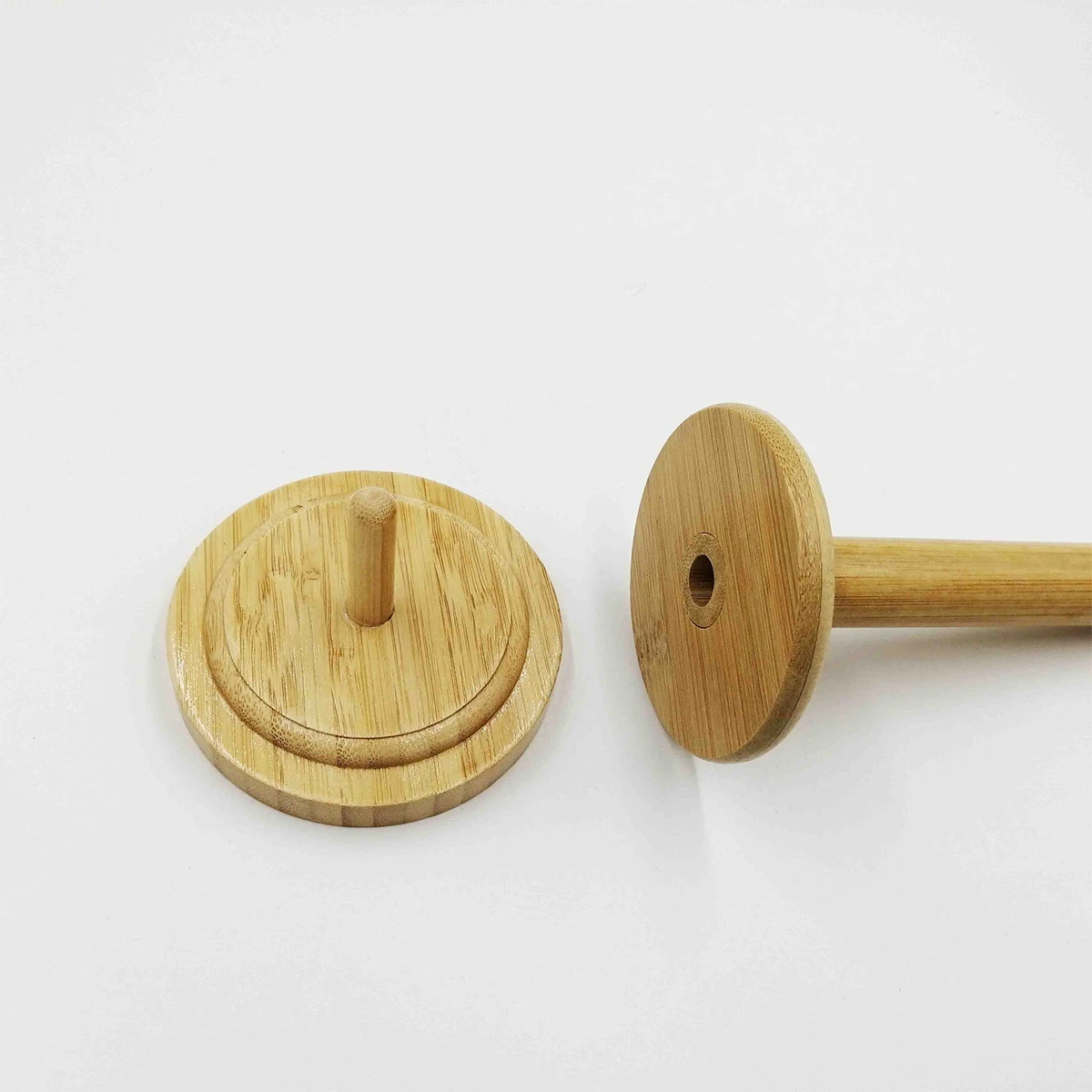 Supporto per filato di lana con cuscinetti a sfera in legno di lana Unwinder per supporto per filato senza nodi anche strumento per maglieria e