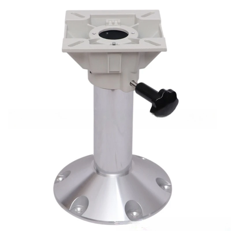 Ship driving chair can be plugged into the base to support marine seat manual rotation bracket