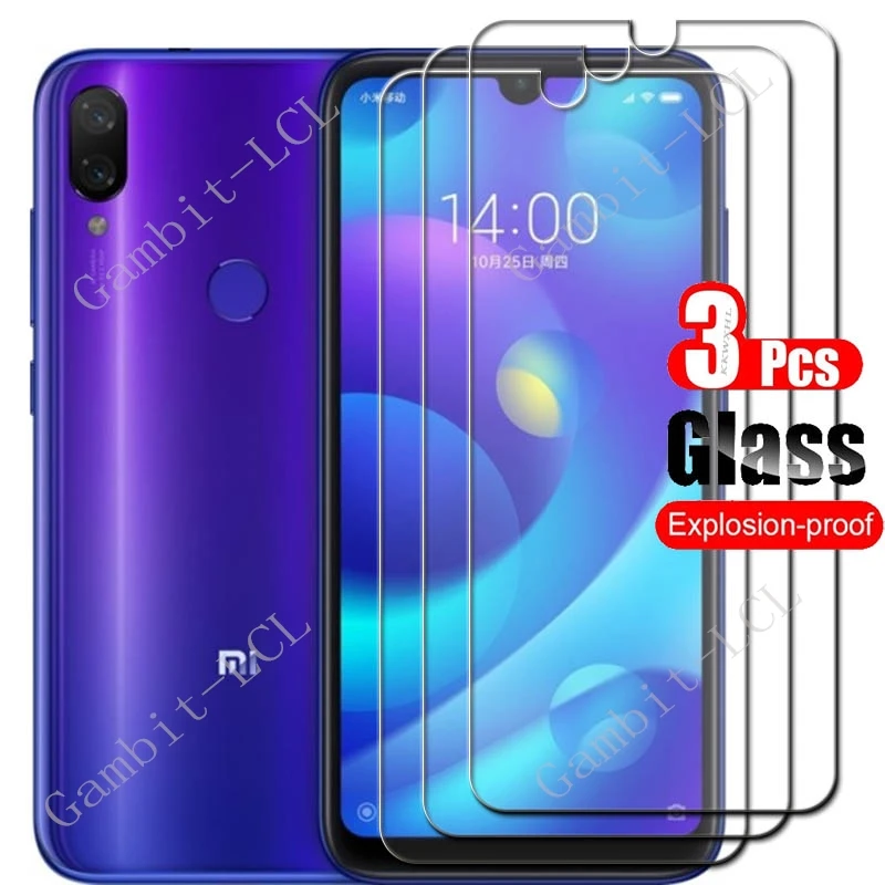 3PCS Tempered Glass For Xiaomi Mi Play 5.84