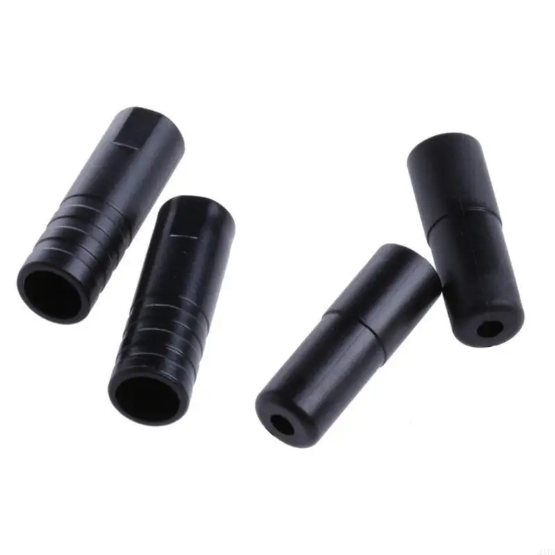 

100Pcs Black Housing Ferrule End 4/ 5mm for Bike Brake Cable Wire Tip