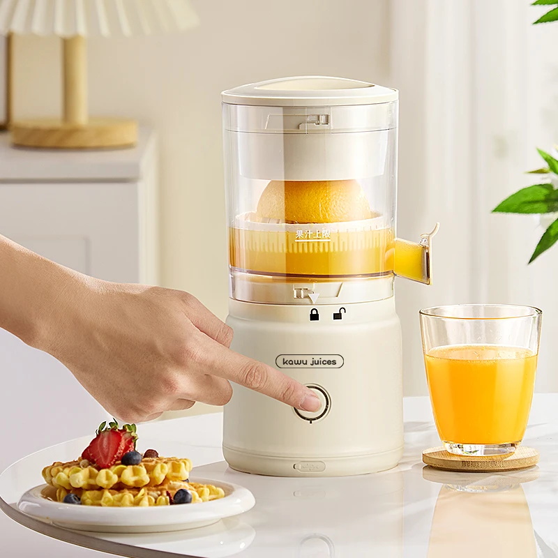 

Беспроводная электрическая соковыжималка для цитрусовых – портативная соковыжималка с двусторонним вращением и функцией отделения мякоти для домашнего использования