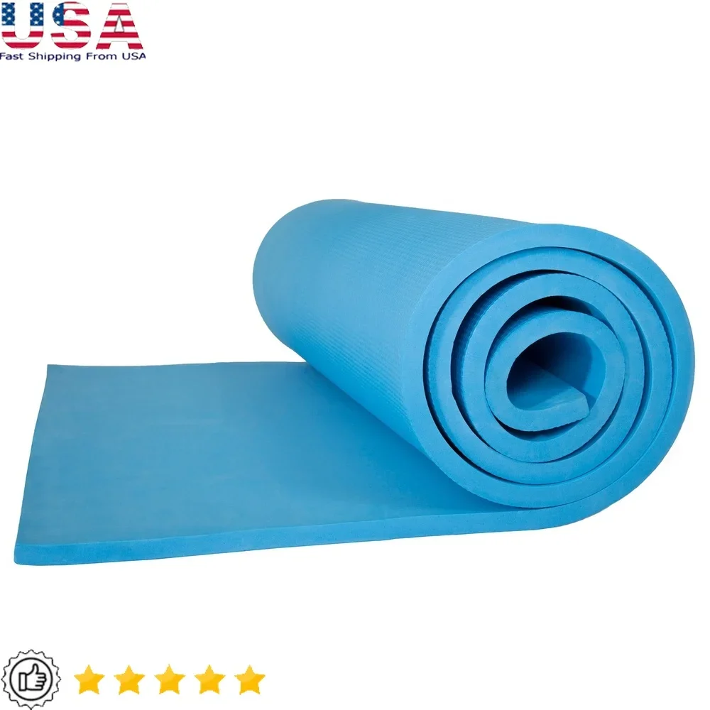 Colchoneta de espuma ligera para dormir con correa de transporte, diseño antideslizante, perfecto para acampar, senderismo, mochilero, Yoga, uso al aire libre