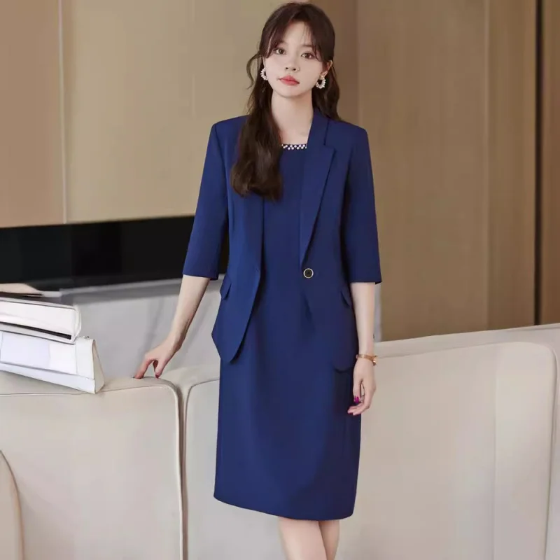 

Black Blazer Women's Spring New Temperament Office Wear Inner Wear Base Sleeveless Dress Suit Overalls