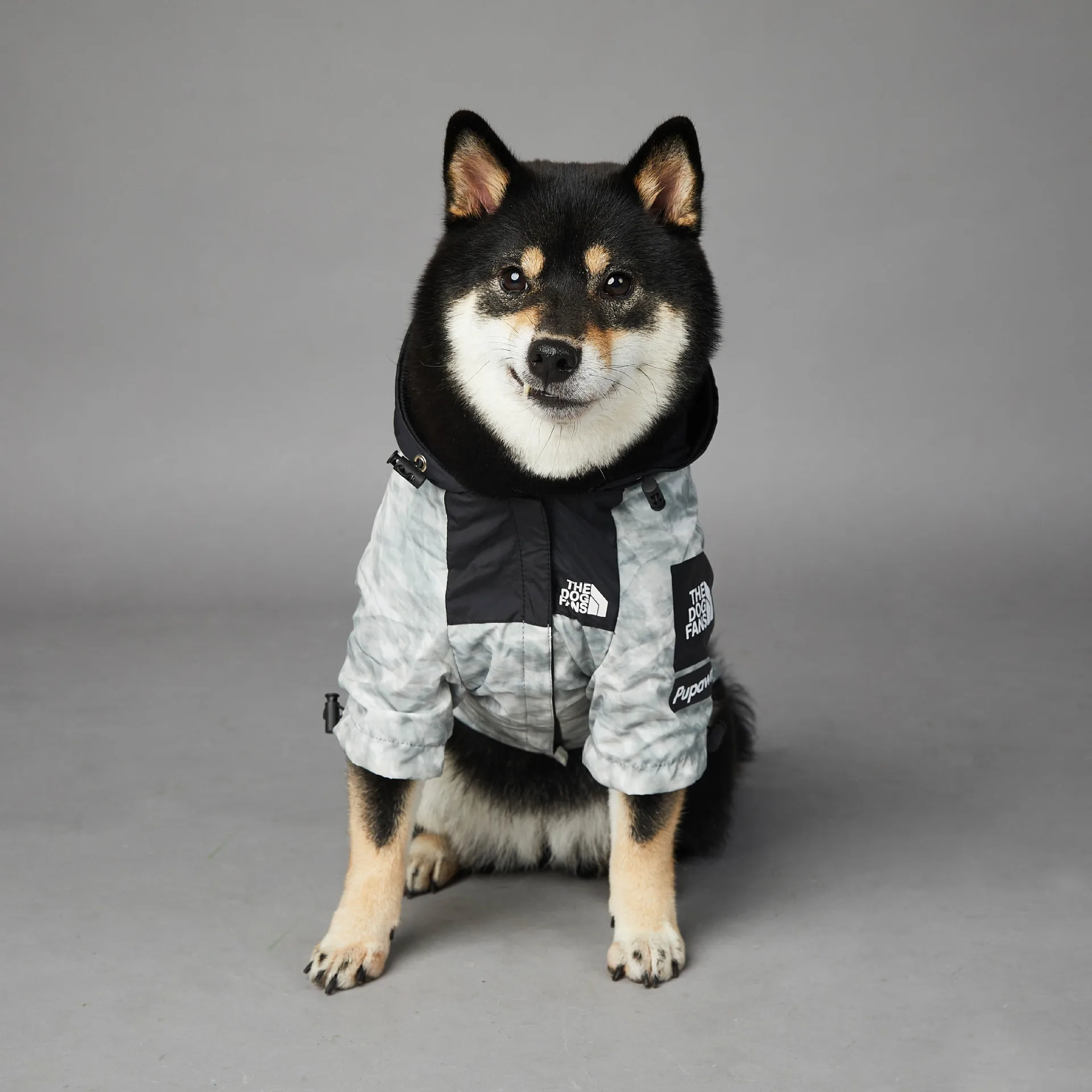 Designer Dog Clothes For Small Dogs Hoodie The North F Jacket Windproof Large Dog Raincoat Outfit Pet Accessories S 2XL 5XL
