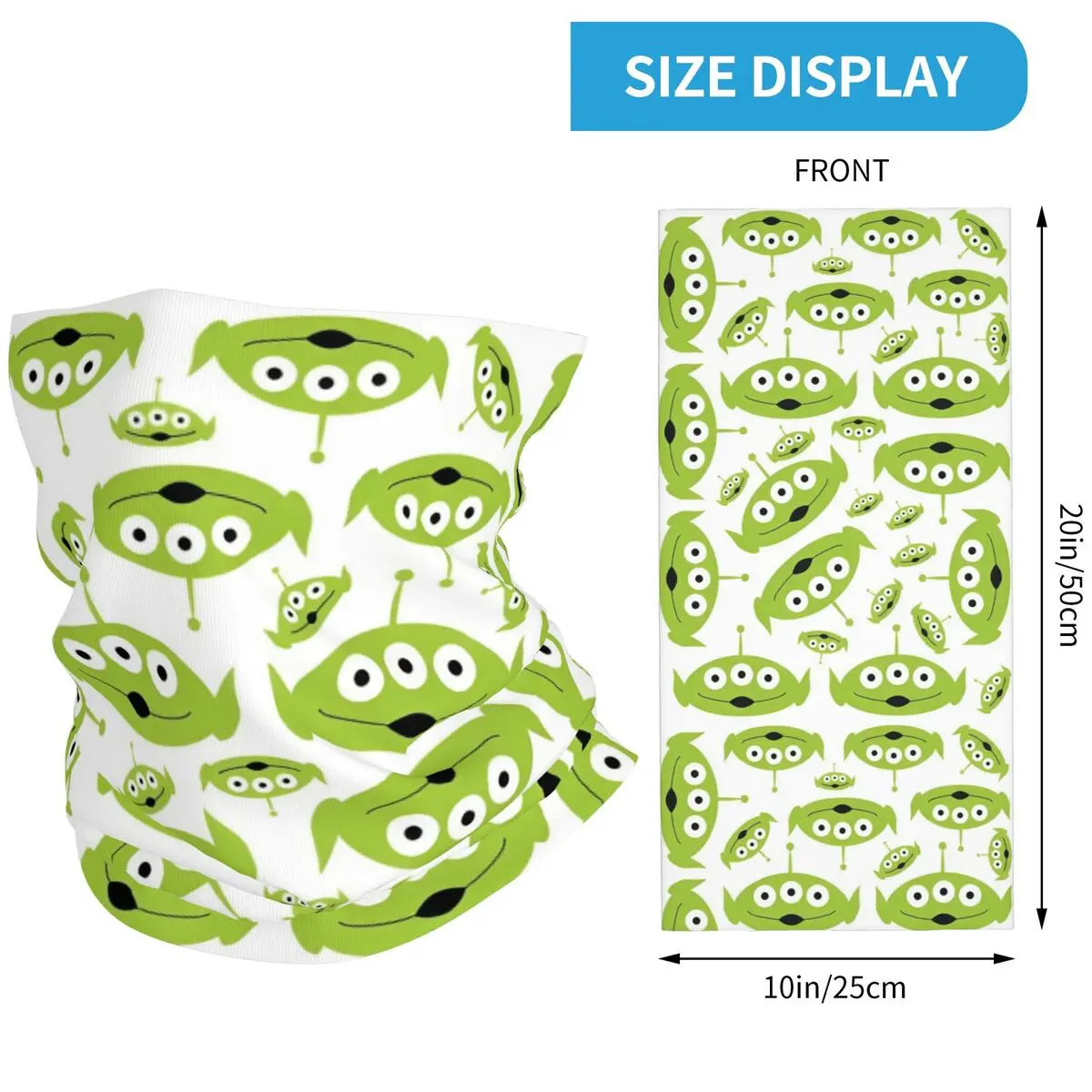 Outdoor Sports Balaclava Toy Story Cartoon Alien Collage Mask Neck Cover Face Cover Mask Hiking Camping Windproof Scarves