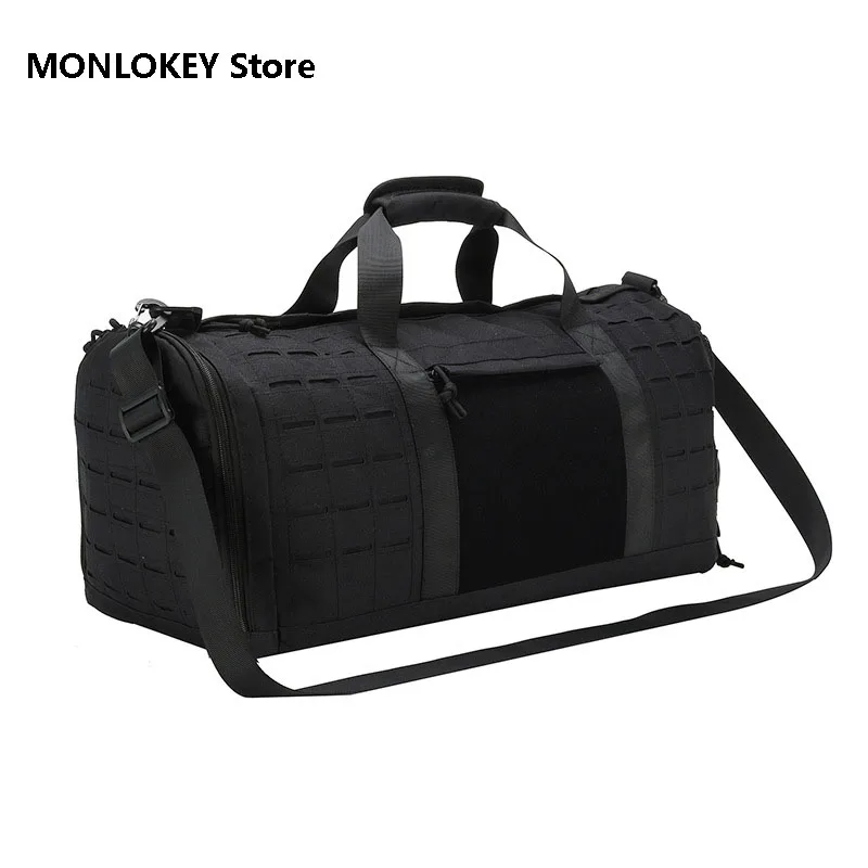 35L Large Capacity Travel Shoulder Bag Men's Fitness Cross Body Storage Bag  Camping Diving Swimming Bag Travel Hand Baggage