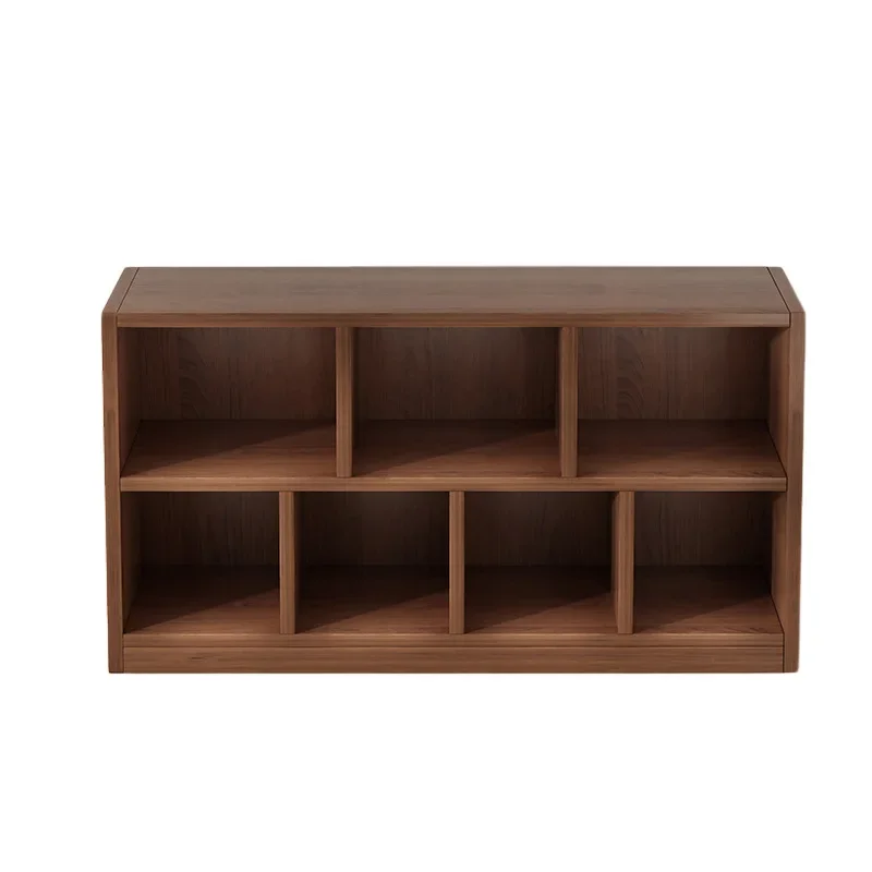 2025 new high-end bookcase student household small cabinet locker living room low cabinet combination cabinet floor book