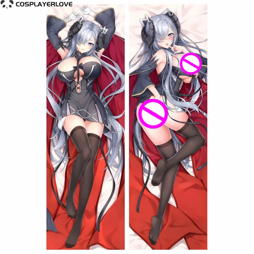 

Anime Pillow Cover Azur Lane KMS August von Parseval HMS Indomitable Double-sided Hugging Pillowcase