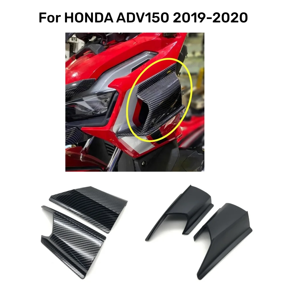 

Motorcycle Stablizer Fixed Wind Wing For HONDA ADV150 ADV-150 ADV 150 Body Airflow Guided Fairing Blade Modification Accessories