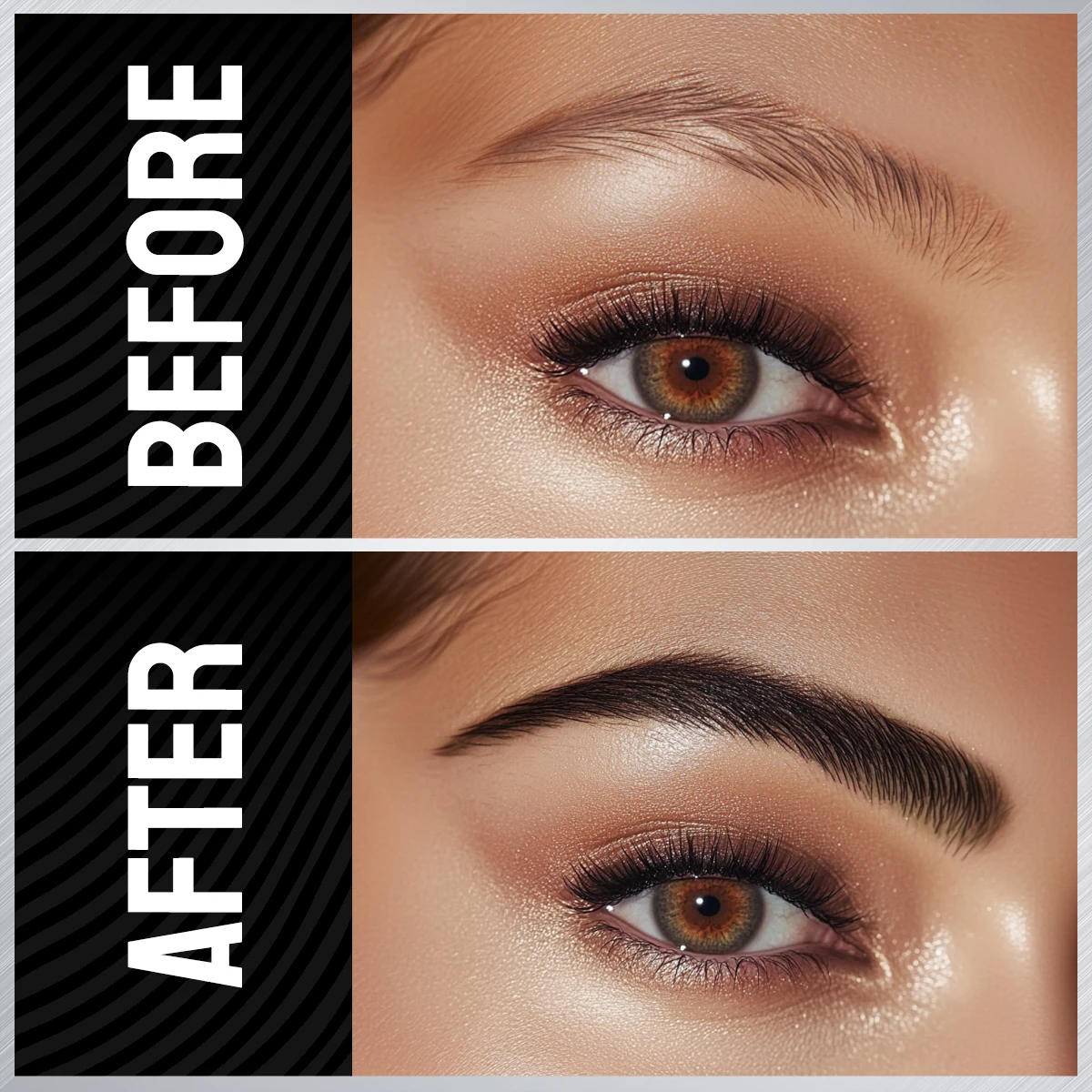 Lápiz de cejas de dos puntas, resistente al agua, a prueba de sudor, sin manchas, multifuncional, lápiz de cejas Natural, cosméticos de maquillaje