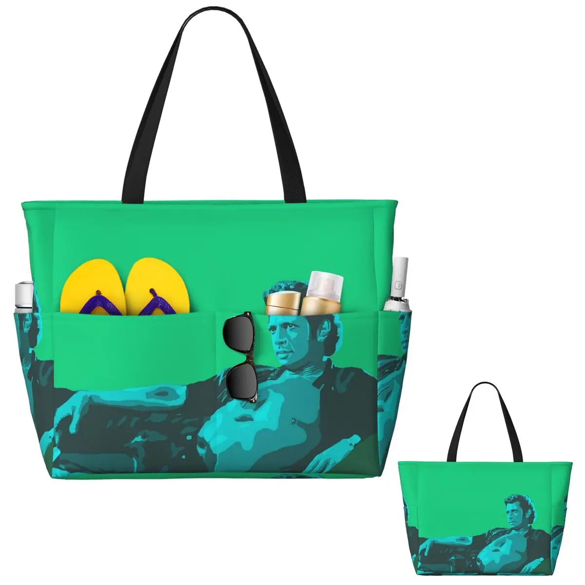 

Jeff Goldblum 1 Beach Tote Bag Sport Gym Yoga Duffle Large Tote Bag Women Travel Bag Fitness bag