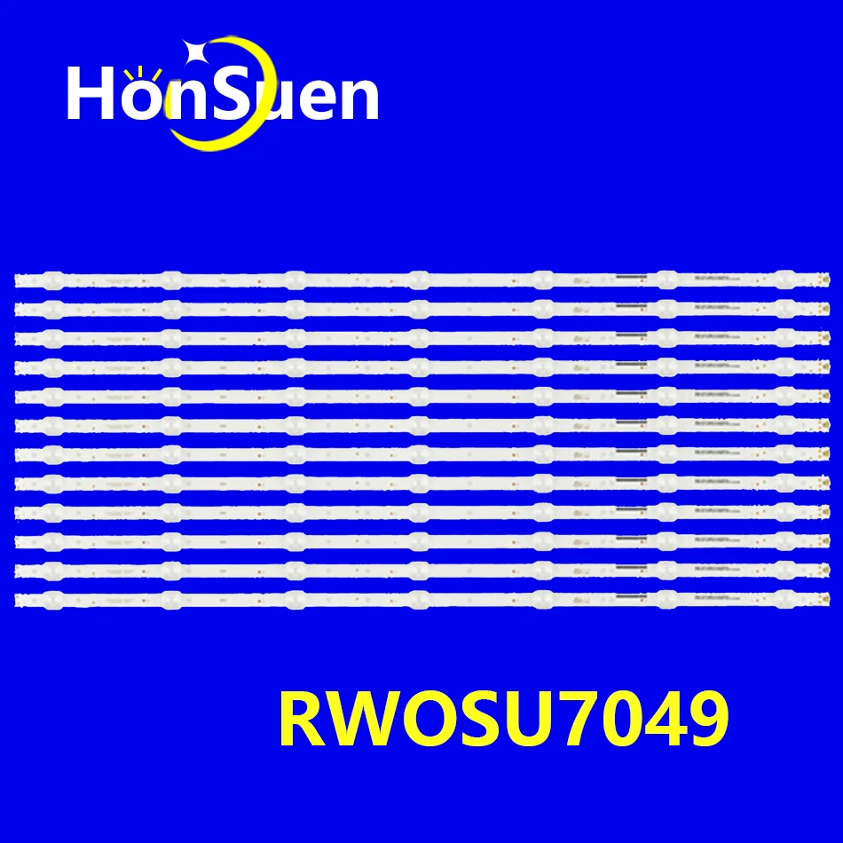 12pcs/Kit LED RCA 70 TV RWOSU7049 RWOSU7047 SJ.WJ.D7000701-3030AS-M 1.14.MD700008 TV23110082 SJ WJ D7000701 3030AS M