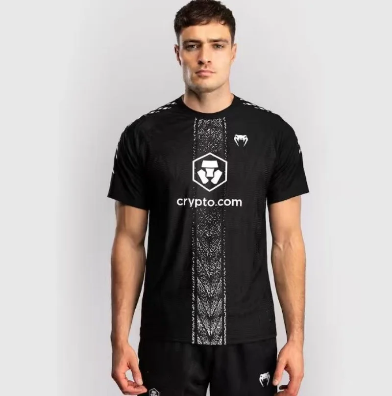 2026 Venum Venom Quick Drying Sports Short Sleeve Men's Breathable Fighting Fitness Training T-shirt Hot Selling Top Summer