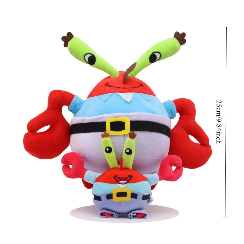 Brandneue Niedliche Cartoon-Plüschtiere: SpongeBob, Patrick Star, Squidward, Eugene H. Krabs, Gary - Kawaii Stofftiere als Geburtstagsgeschenke – Detail 5