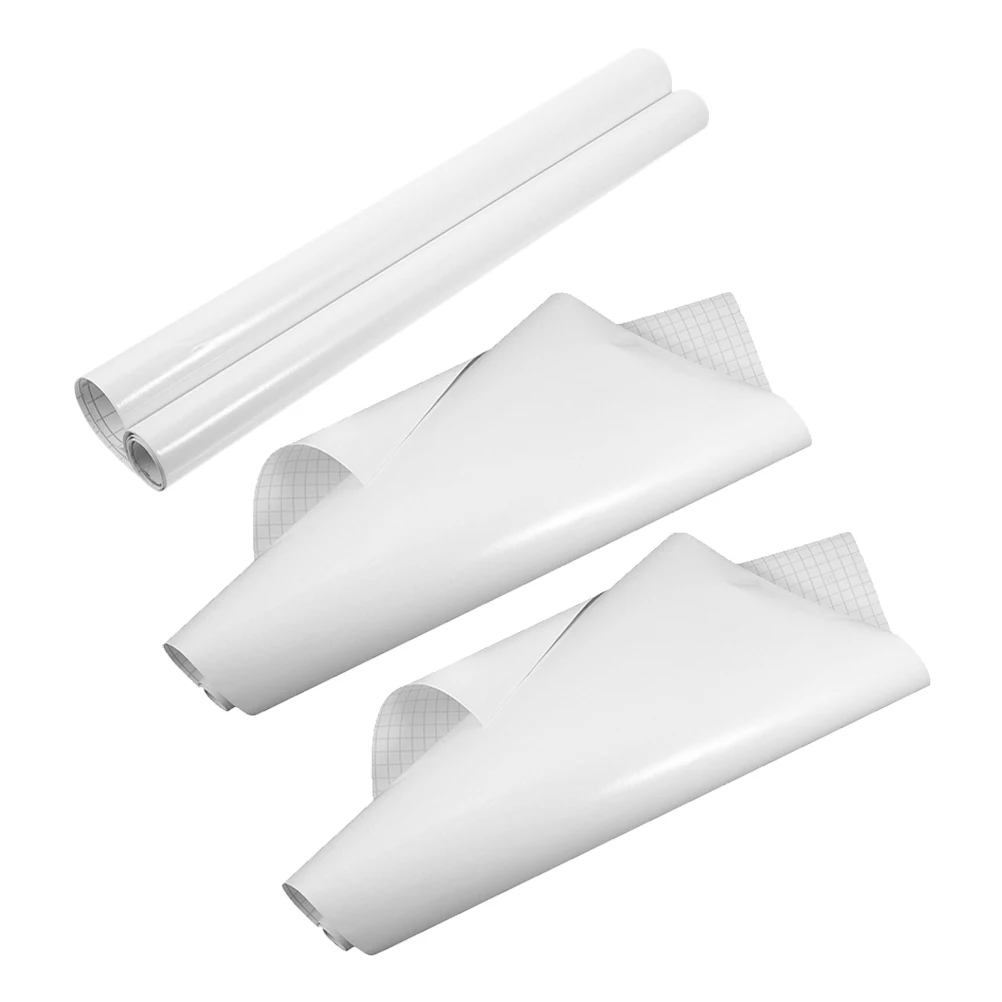 

3 Pcs Soft Whiteboard Children's Blackboard Wall Stickers for Kids Mini Dry Erase