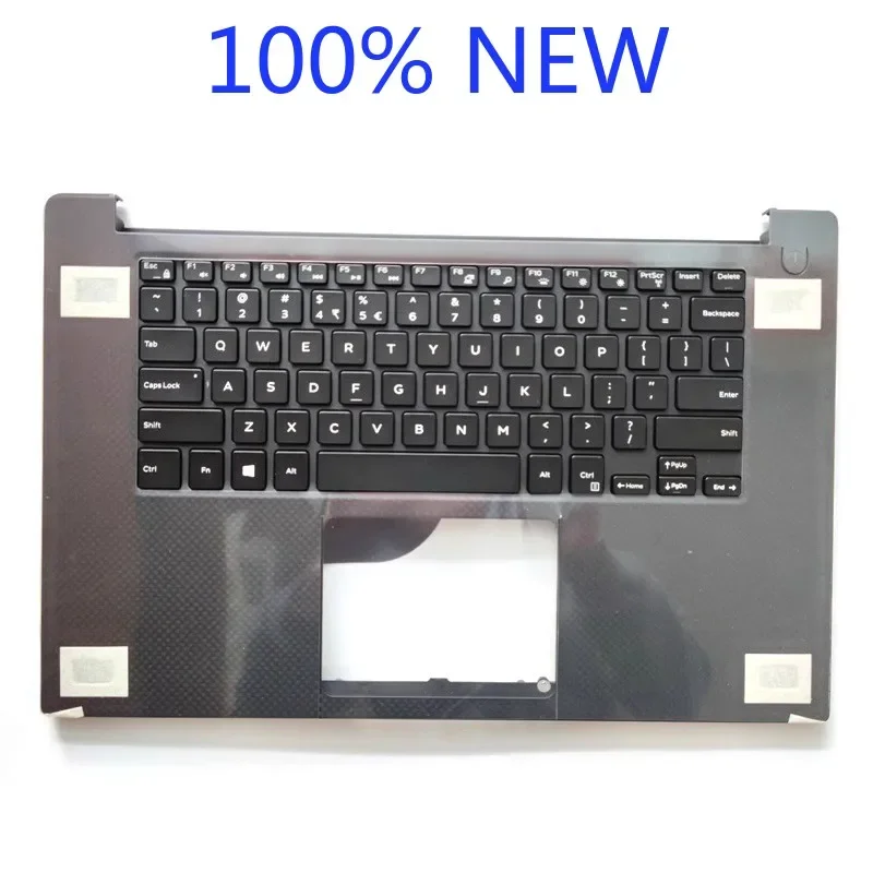 New For Dell XPS 15 9550 Precision 5510 Upper Case Palmrest Cover Touchpad / Keyboard 0KYN7Y KYN7Y 0JK1FY JK1FY