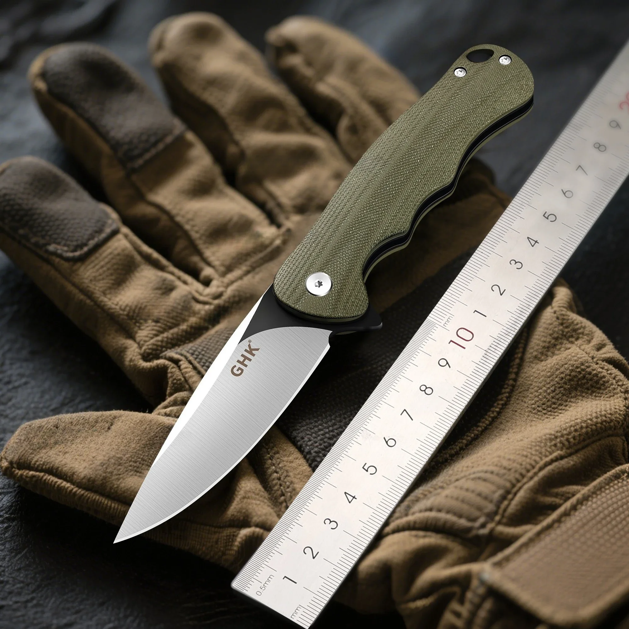 

1 шт. складной нож уличный карманный нож из высокоуглеродистой стали G10 ручка портативный нож для выживания дикой природы острый фруктовый нож