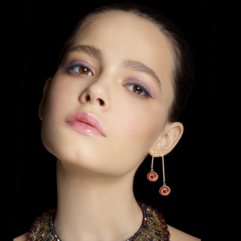 10pcs/lot Gold Stainless Steel Dangle Earring Base Blanks Fit 12mm Cabochon Bezel Settings Diy Post Stud Earrings Findings Craft