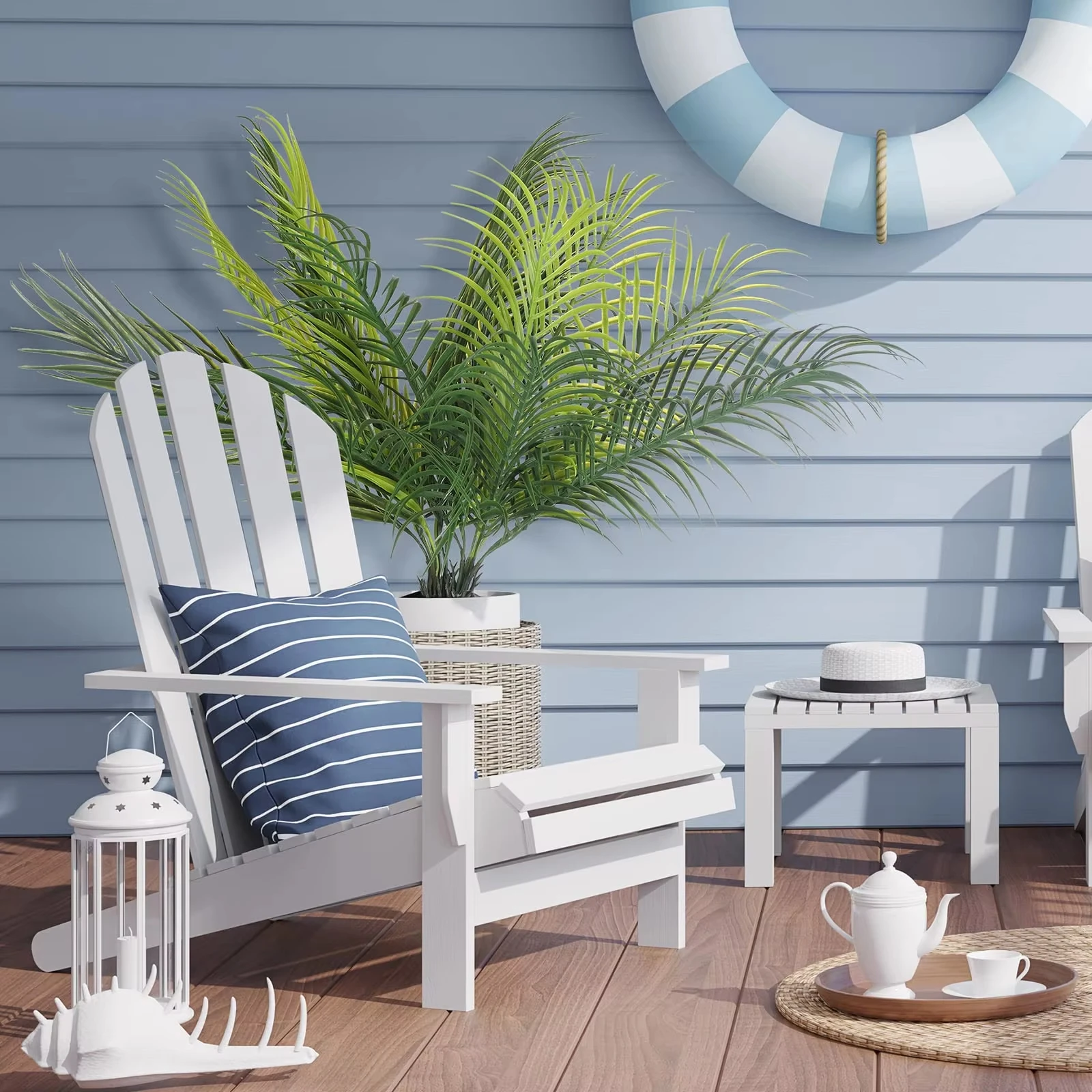 شجرة النخيل الاصطناعية النباتات البلاستيكية الخضرة وهمية فو للمنزل داخلي في الهواء الطلق حديقة زارع حشو حفل زفاف الديكور