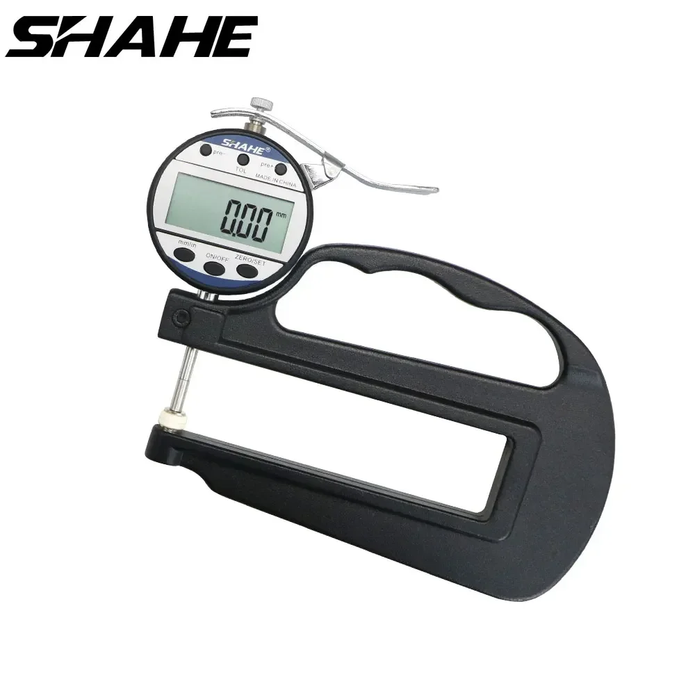 

SHAHE 0-25 mm 0.01mm Digital Thickness Gauge Measurement For Thickness Of Jewelry ,leather Metal Film