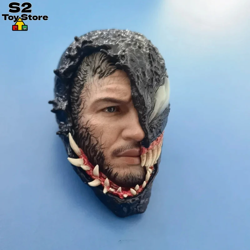 

"We Are Venom" Collectible Bust Half Eddie Brock Half Symbiote Statue Marvel Desktop Display & Collector's Gift