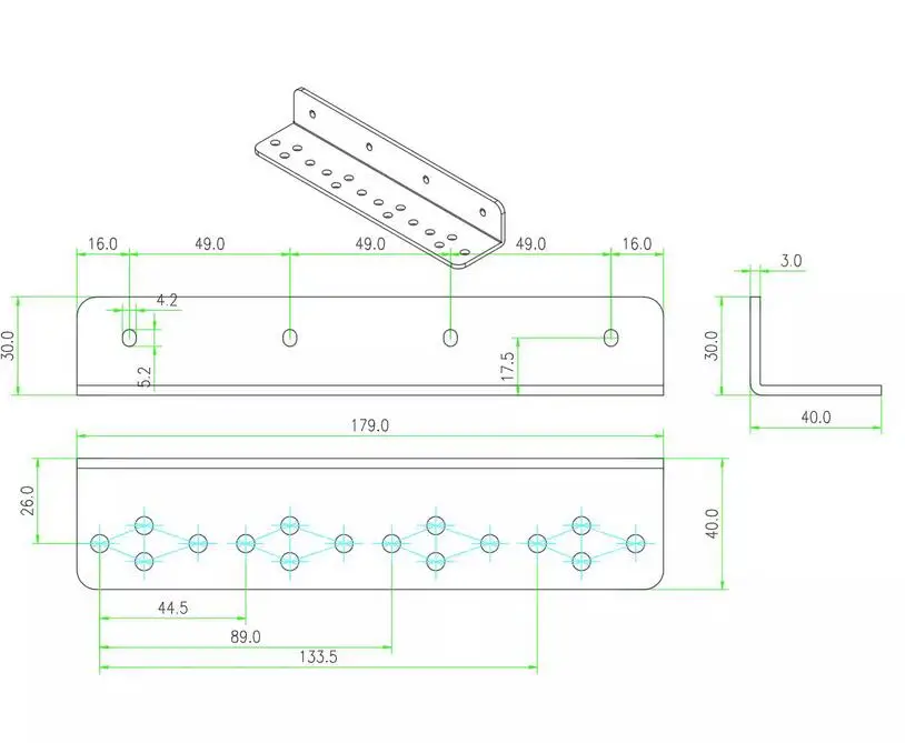 ترانزستور مملوء بالألومنيوم ، معدن أسود ، توصيل حراري ، زوج واحد