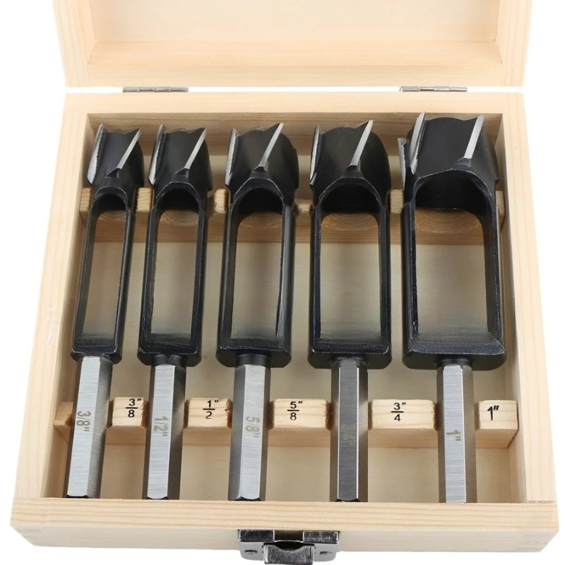 For 3P/5P cork cutter tenon bit hexagonal cork drill set Imperial 3/8,1/2,5/8,3/4,1