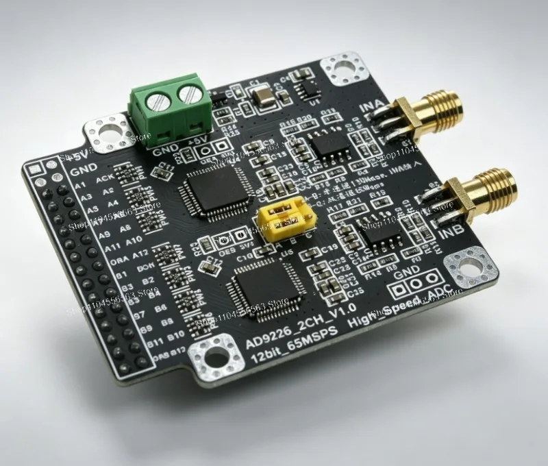 

Высокоскоростной модуль АЦП AD9226, 12-битный, 65MSPS, двухканальная плата сбора данных с демонстрационным кодом на FPGA
