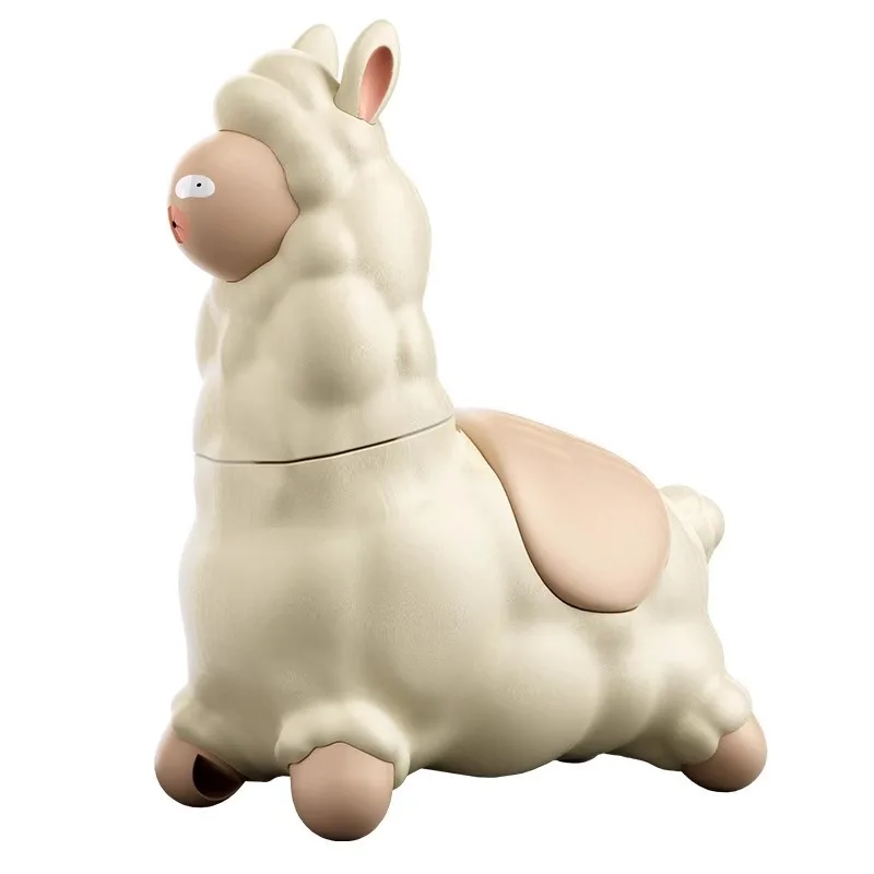 Shaking Head Alpaca Pressing Water Toy Playing with Water Desktop Decoration Ornaments for Children Outdoor Games Creative Gifts