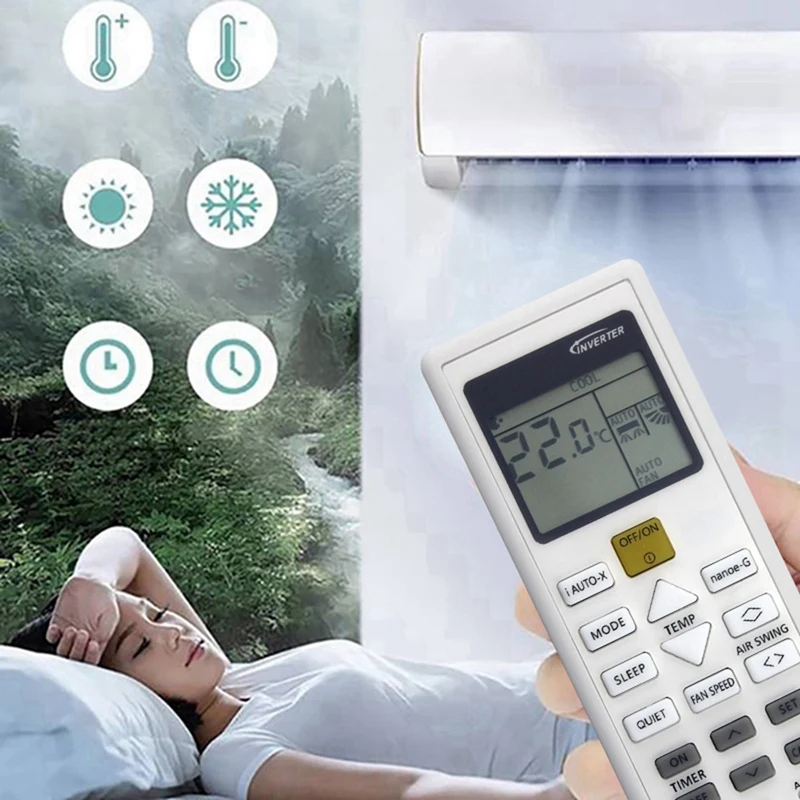 Replace AC Remote Control A75C15970 For Panasonic Air Conditioner A/C Remote Control