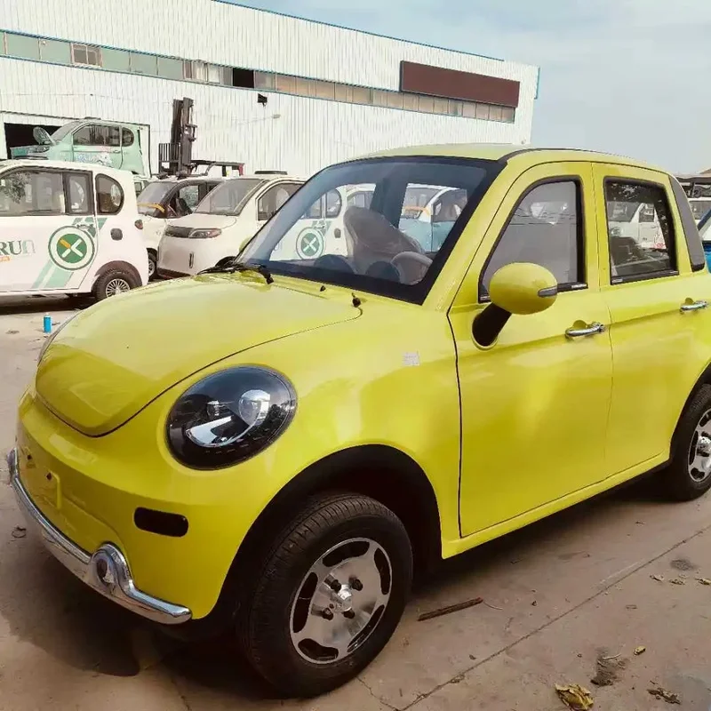 LTL Customized Color 60km/h Adjustable Speed 3-5kW Motor New Model Hot Sale Low Speed Car Closed Small Cheap Rural Town