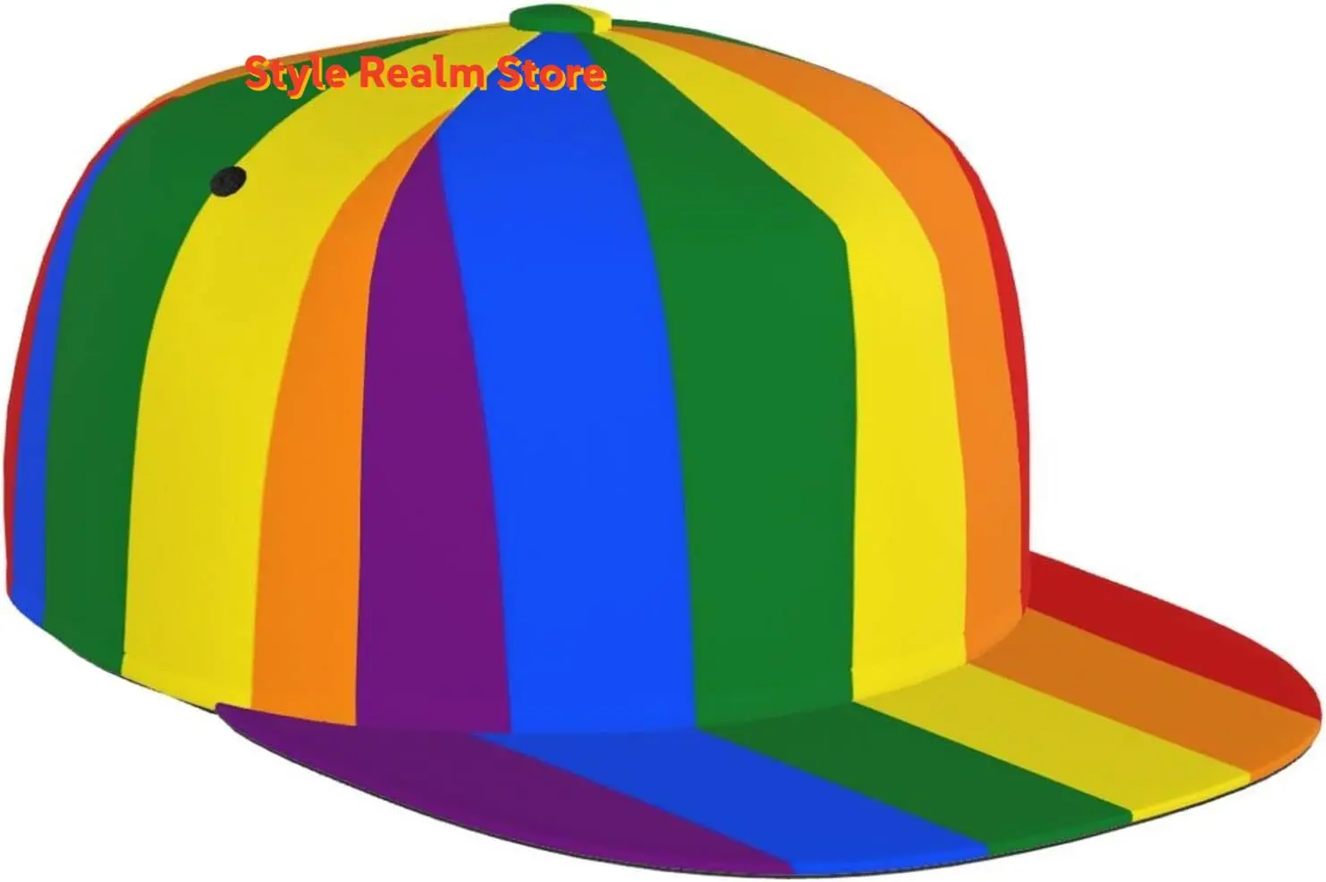 

LGBT Gay Pride Rainbow-5c Baseball Cap Adjustable Fashion Casual Flat Bill Brim Dad Hats for Women Men Sun Hats