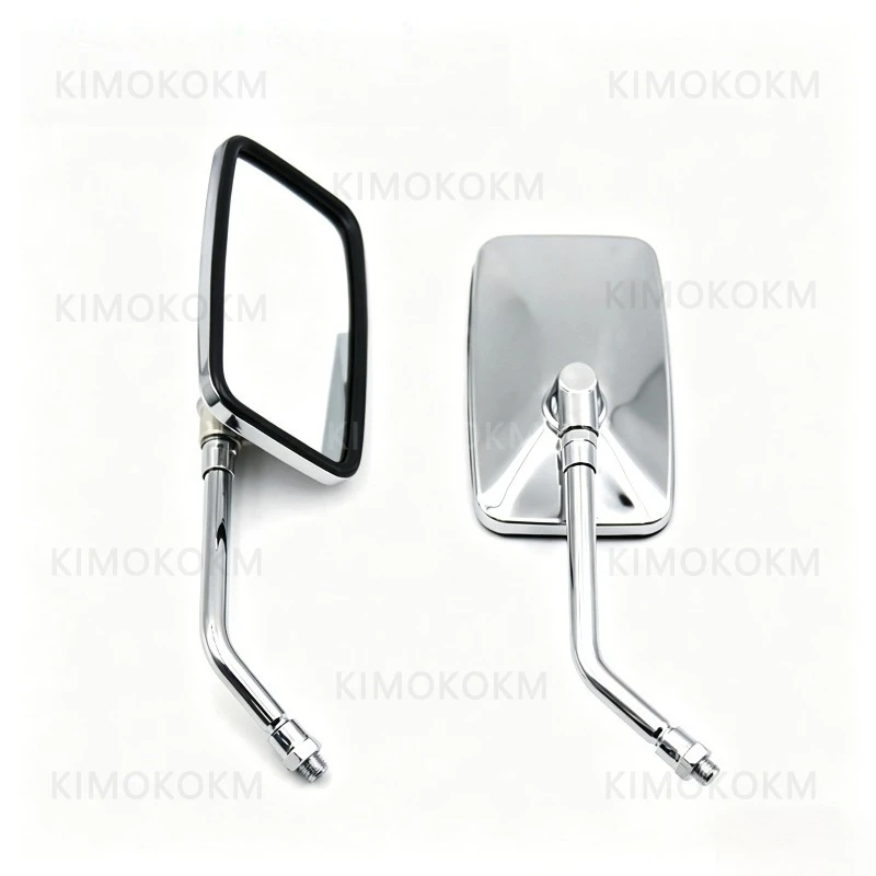 Espejo retrovisor para motocicleta, reflector Crown Prince, Big Turtle King, espejo retrovisor Harley