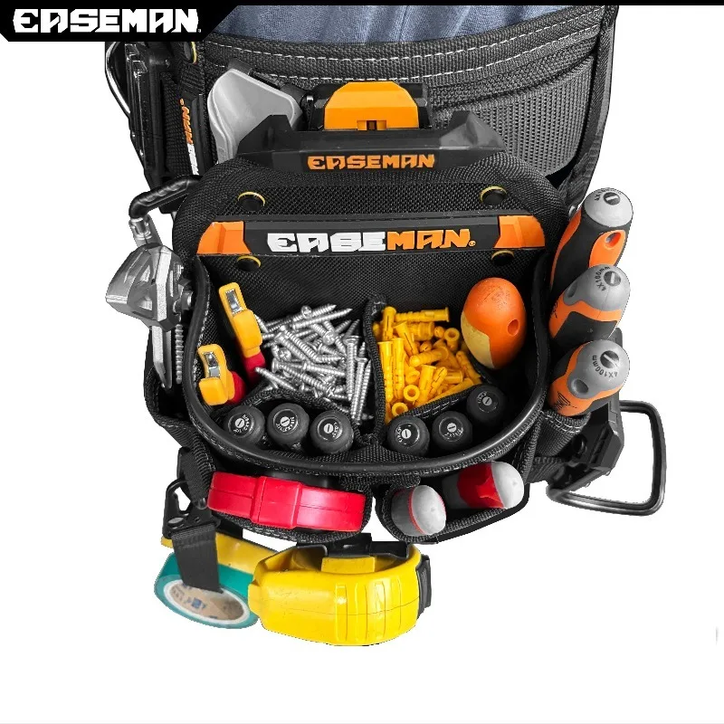 Expandable Toolkit Quick-release Multifunctional Electrician's Waist Bag Thickened Wear-resistant Portable Maintenance Bag