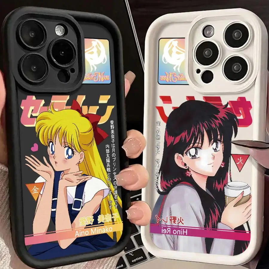 

Phone Cover Case for iPhone 17 Pro Max 16 15 Plus 17Pro 12 Pro Air 13 14 11 Sailor Moon Love And Beauty
