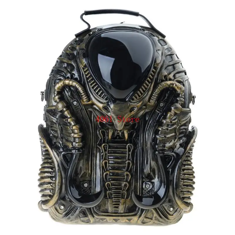 3D Xenomorph Shaped Backpack Halloween Backpack Novelty Backpack Travel Backpack Casual Daypacks for Man Woman