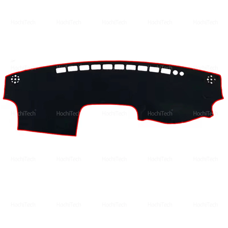 المضادة للانزلاق حصيرة غطاء لوحة القيادة السجاد ظلة داشمات اكسسوارات لتويوتا كامري XV30 2002 2003 2004 2005 2006 #4