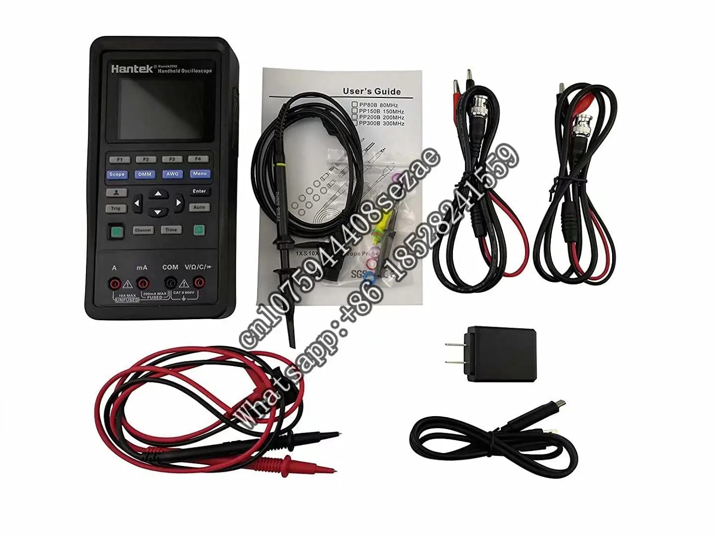 Digital Oscilloscope Multimeter Hantek 2c42 2d72 Handheld Waveform-generator 2d42 2c72