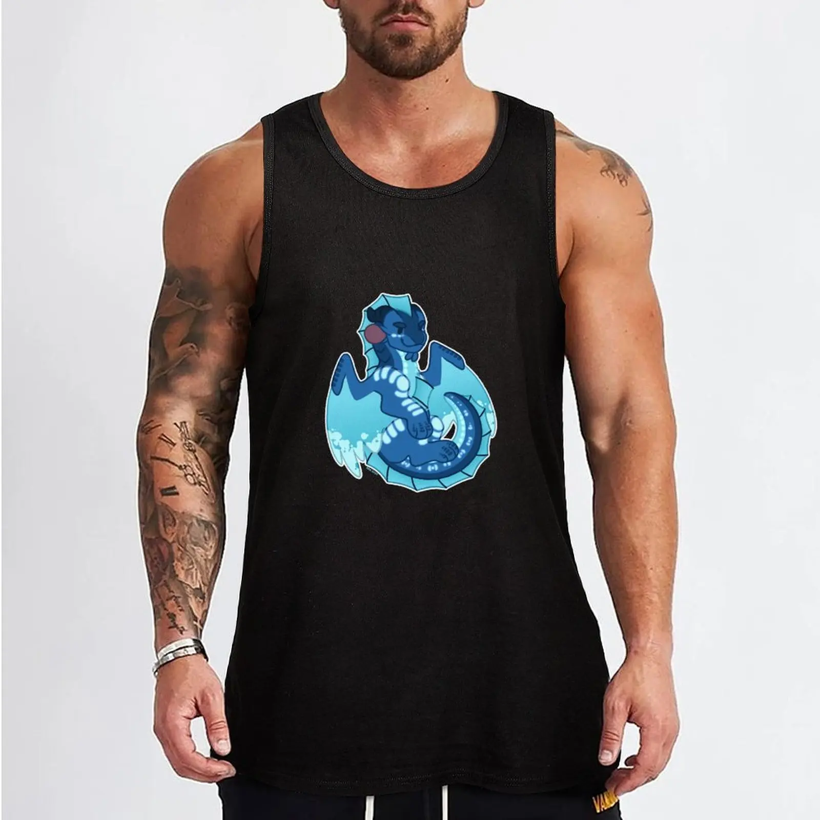 Tsunami - WOF Wings of Fire Tank Top T-shirt men Men's clothing brands sports clothes for men men clothings