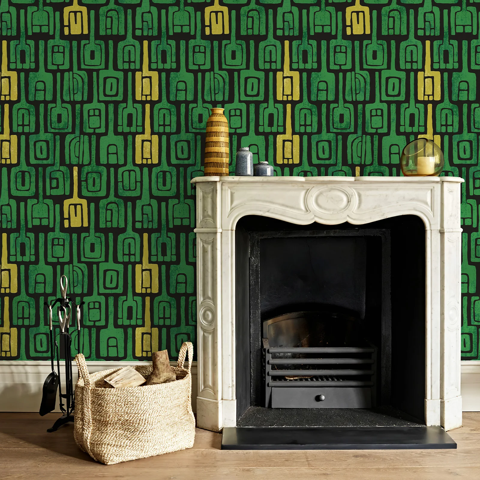 ورق جدران من الفينيل ذو ملمس مربع باللون الأزرق والأخضر، ملصق كلاسيكي قابل للتقشير واللصق المقاوم للماء، ديكور للأثاث، ديكور شبكي أنيق #4