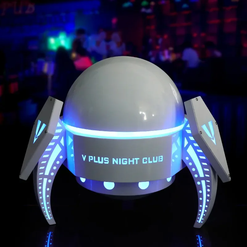 New 2026 Product Nightclub Party Lift Able Light Liquor Bottle Glorifier LED Display Stand VIP Bottle Service Presenter