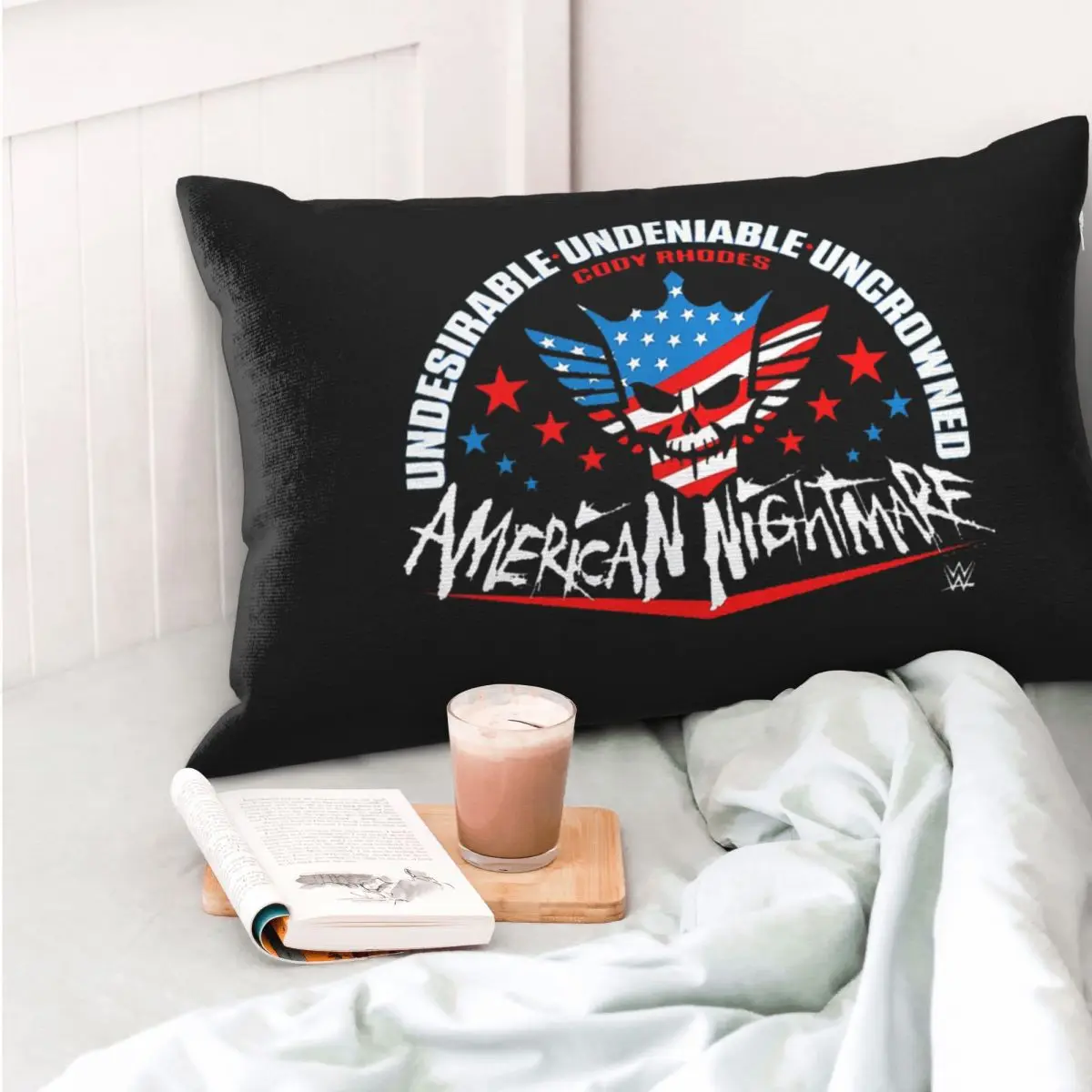 Cody Rhodes Mes Rectangle Pillowcase Cushion Cover Decorative Bedroom Bed Home Comfort Throw Pillow