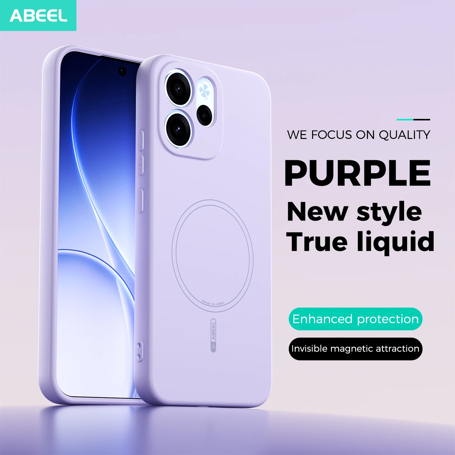 For OPPO Reno 15 F 14 F 15F 14F Case Hand Feel Liquid Silicone Magsafe Soft Mobile Phone Cover