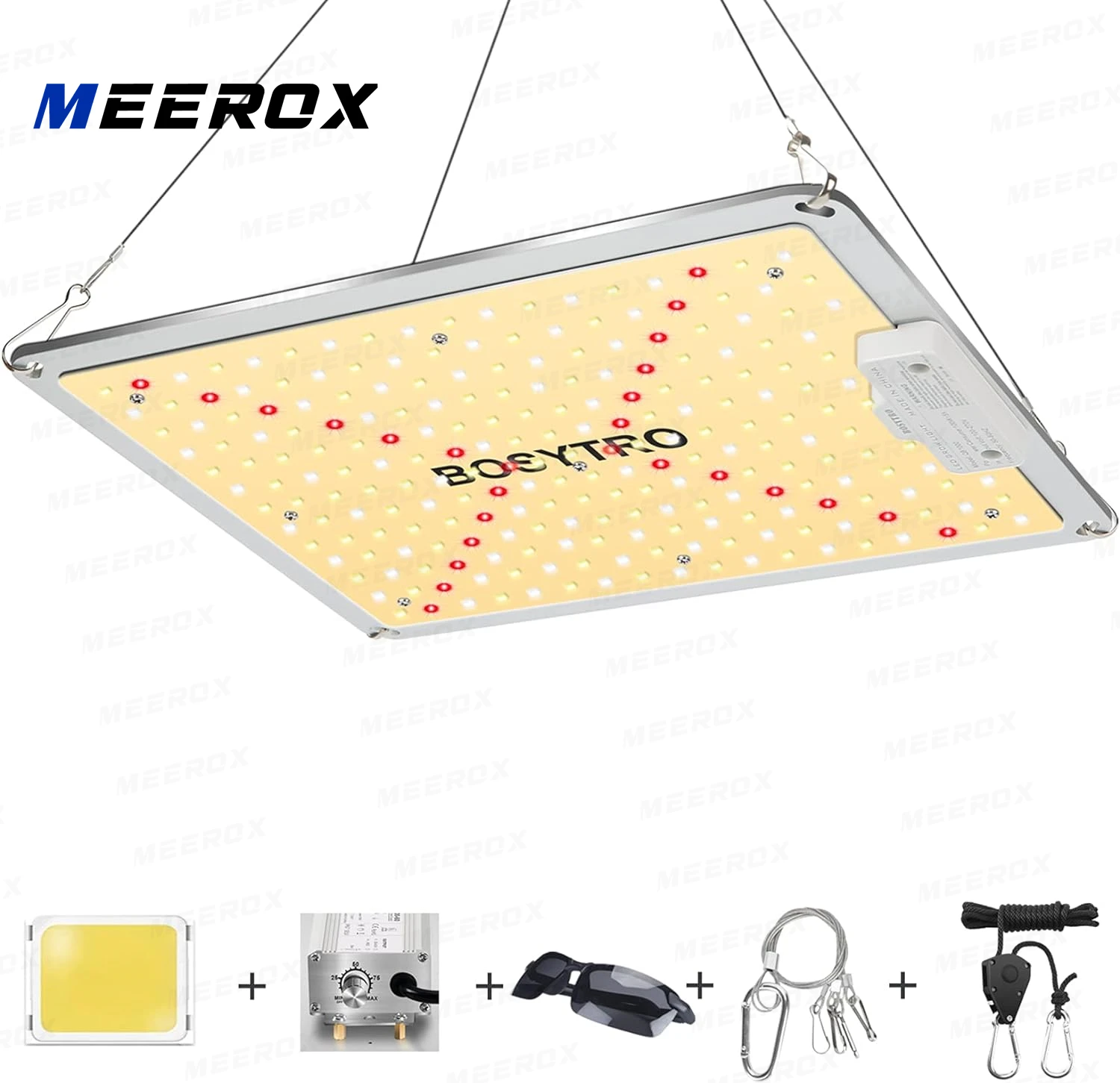 

BOSYTRO 1000W LED Plant Lamp with Samsung Diode Quantum Board Full Spectrum Growth Lamp For Indoor Grow Tent Plants Growth Light