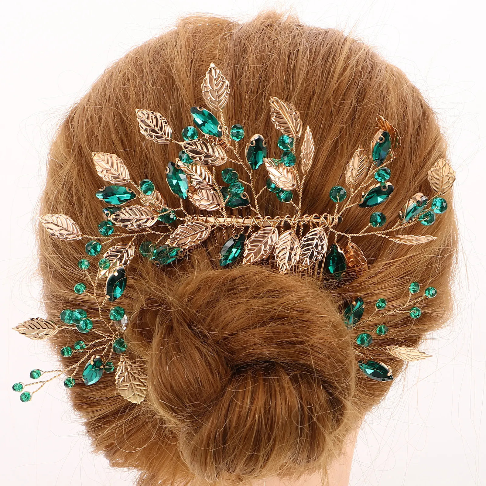 4Pcs Chinese Bridal Hair Pins New Vintage Style Wedding Hair Accessories Rhinestone Clips Hanfu Decorative Flower Clips
