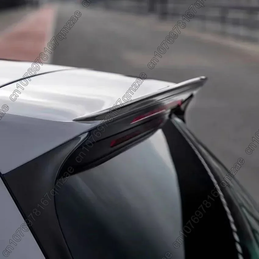 폭스바겐 골프 7.5 MK 7.5 GTI 2017-2020 TCR 프론트 범퍼 스플리터 립 스포일러 리어 루프 스포일러 윙 바디킷 글로스 블랙 썸네일 3