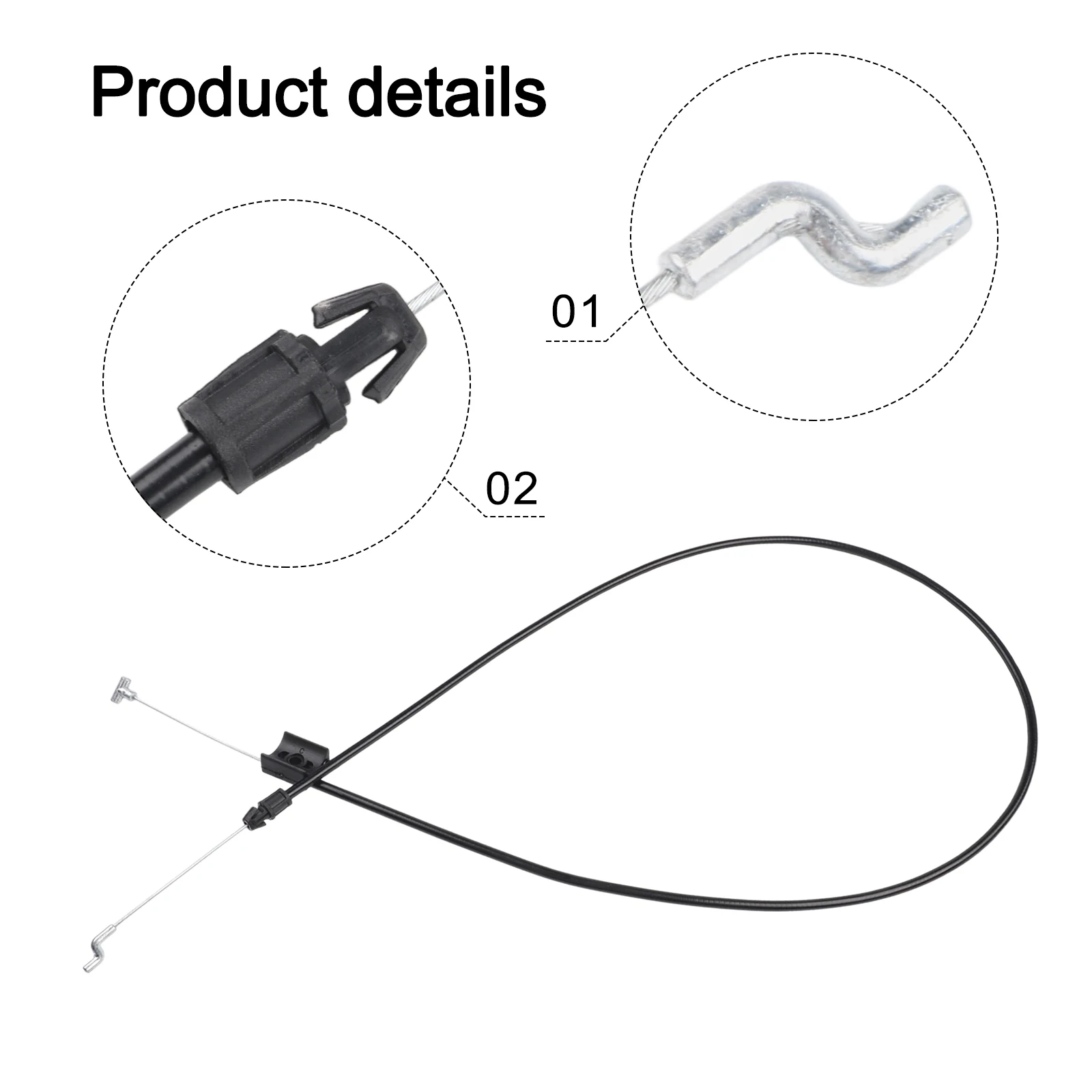 7034608YP Clutch Control Cable Replacement for Murray Drive Control Cable Providing Consistent Performance for Lawn Mowers