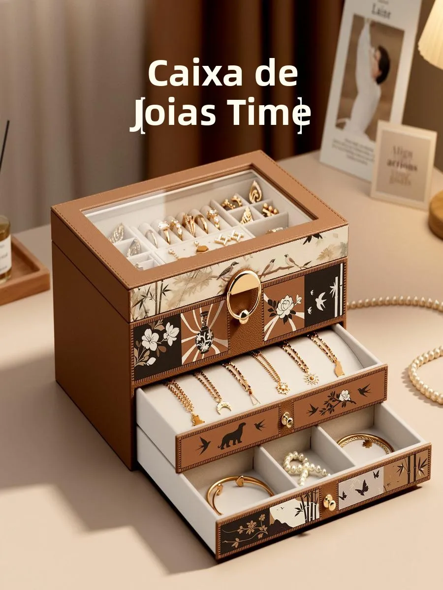 high-end-elegant-multi-layer-drawer-type-jewelry-storage-box-large-capacity-transparent-dustproof-luxury-jewelry-box